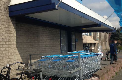 Harderwijk - uitbreiding supermarkt - Albert Heijn - Selhorstweg