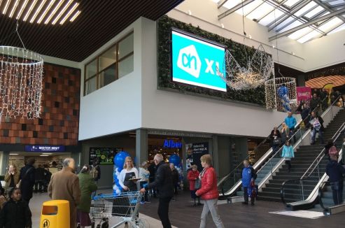 Alkmaar - modernisering winkelcentrum - Albert Heijn XL - Wendelaarstraat