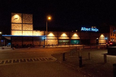 Harderwijk - uitbreiding supermarkt - Albert Heijn - Selhorstweg