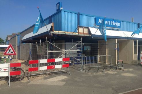 Harderwijk - uitbreiding supermarkt - Albert Heijn - Selhorstweg