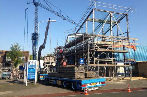 Harderwijk - uitbreiding supermarkt - Albert Heijn - Selhorstweg