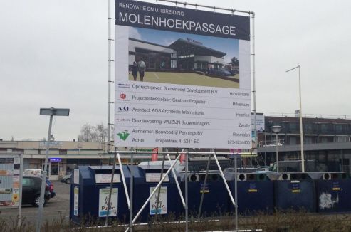 Rosmalen - herontwikkeling winkelcentrum - wijkwinkelcentrum Molenhoekpassage
